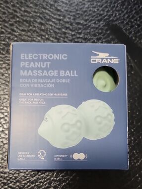 Crane Seafoam Green Electronic Peanut Massage Ball